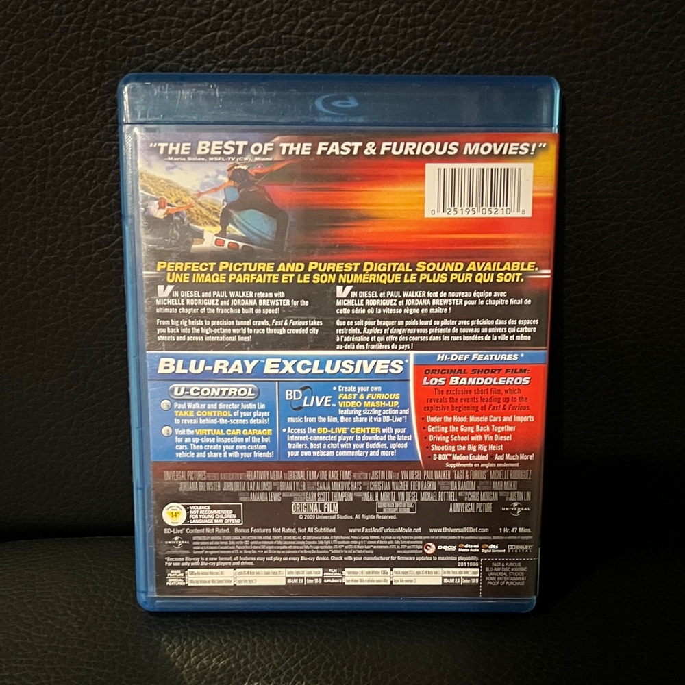 Fast & Furious Blu-ray - Picture 2 of 4